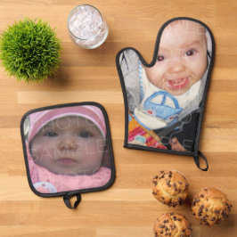 Set De Manoplas Personalízalo con tus fotos