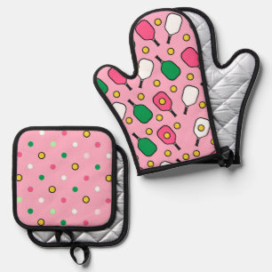 Set De Manoplas Pickleball Rosa
