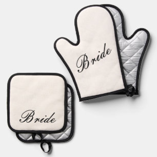 Set De Manoplas picor de horno de novia