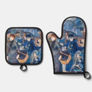 Set De Manoplas Pierre-Auguste Renoir - Los paraguas