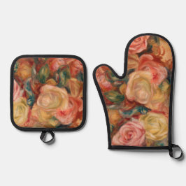 Set De Manoplas Pierre-Auguste Renoir - Rosas