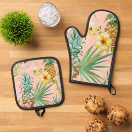 Set De Manoplas Piña tropical