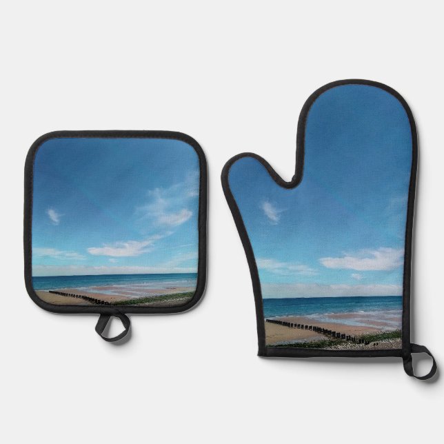 Set De Manoplas Playa de Bridlington (Anverso)