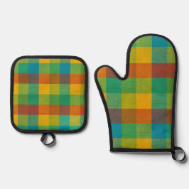 Set De Manoplas Plazas de sol - Oven Mitt & Pot Ho