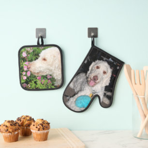 Set De Manoplas Poodle