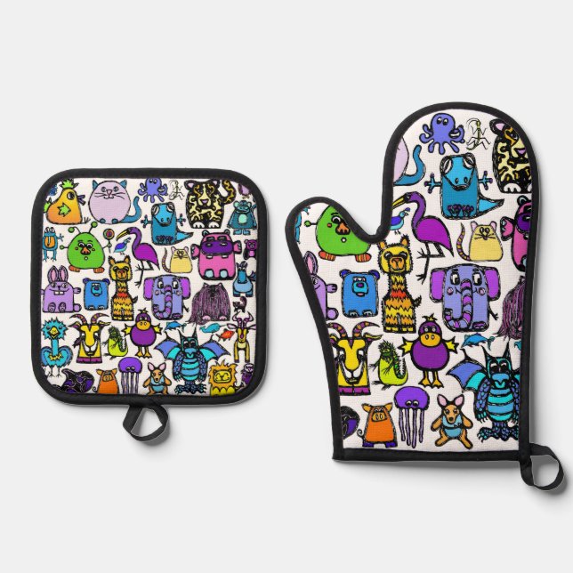 Set De Manoplas Pot Holder (Anverso)