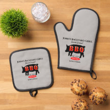 Pub Bar irlandés Tavern BBQ Oven Mitt & Pot Holder