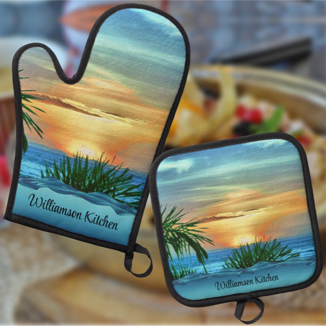 Set De Manoplas Puerto Sunset 1557 (Subido por el creador)