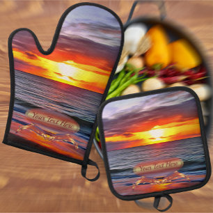 Set De Manoplas Puerto Sunset 1739