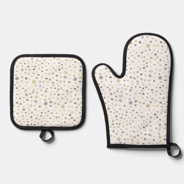 Set De Manoplas Puntos de Acuarela Lottie Confetti (Anverso)