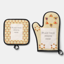 Set De Manoplas Purim Hamantaschen Photo Oven Mitt
