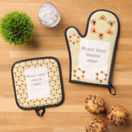 Set De Manoplas Purim Hamantaschen Photo Oven Mitt