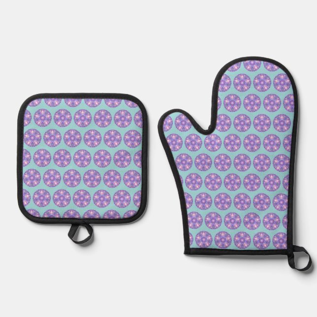 Set De Manoplas Púrpura W1 (Anverso)