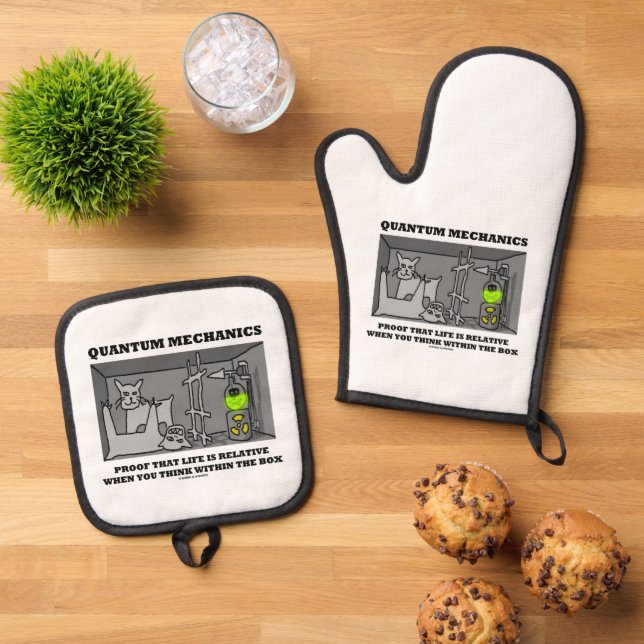 Set De Manoplas Quantum Mechanics Proof That Life Is Relative (De arriba hacia abajo)