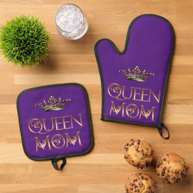 Set De Manoplas Queen Mom (De arriba hacia abajo)