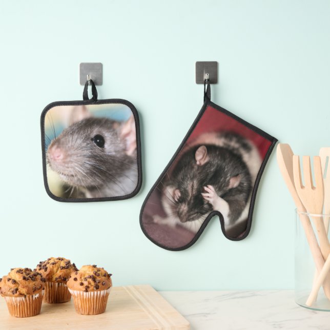 Set De Manoplas Rata (Insitu (colgante))