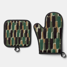 Set De Manoplas Rayas modernas