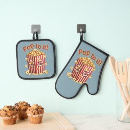 Set De Manoplas Rebosante de Estilo - "¡Pop a ello!"