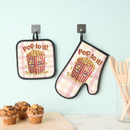 Set De Manoplas Rebosante de Estilo - "¡Pop a ello!"