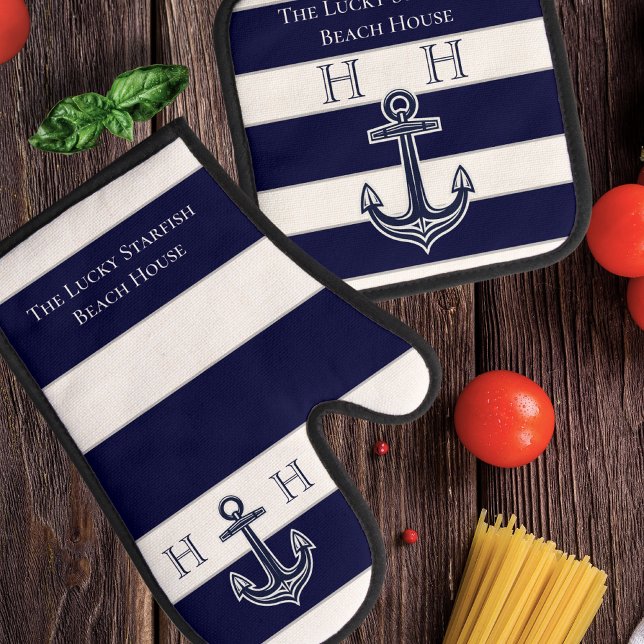 Set De Manoplas Receta Náutica Plantilla Keepsake Añadir Marina de (Subido por el creador)