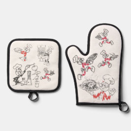 Set De Manoplas Reddy Kilowatt