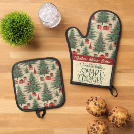 Set De Manoplas Regalo de profesor de Navidades personalizados