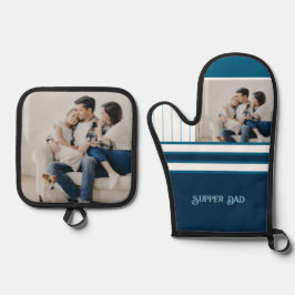 Set De Manoplas Regalo del Día del Padre para Papá Cena