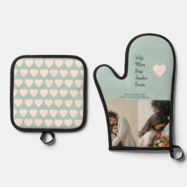 Set De Manoplas Regalo para mamá, jefe, profesor o esposa -