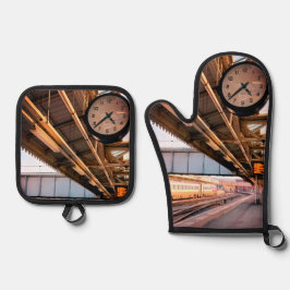 Set De Manoplas Reloj, en la estación