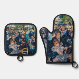 Set De Manoplas Renoir - Danza en Le Moulin de la Galette