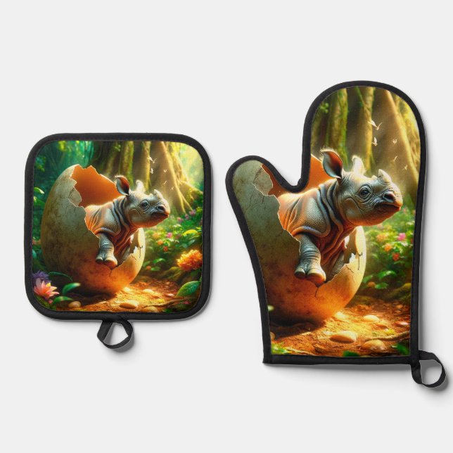 Set De Manoplas Rhino (Anverso)