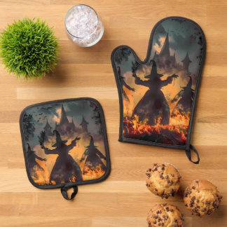 Set De Manoplas Ritual de la Hora de las Brujas – Danza de Fuego d