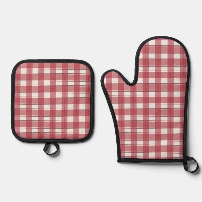 Set De Manoplas Rojo sin tiempo (Anverso)