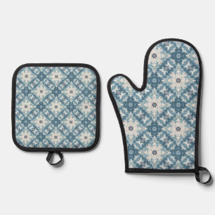 Set De Manoplas Ropa de cocina, guantes de horno, juego de manguer