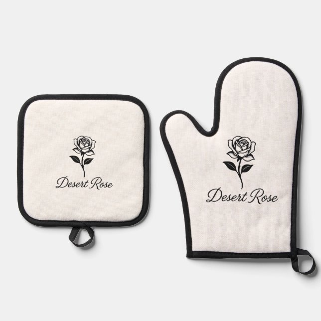 Set De Manoplas Rosa del Desierto (Anverso)