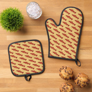 Set De Manoplas Rustic Trout