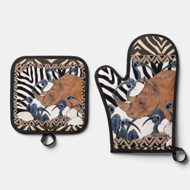 Set De Manoplas Sacred Rhino (Anverso)