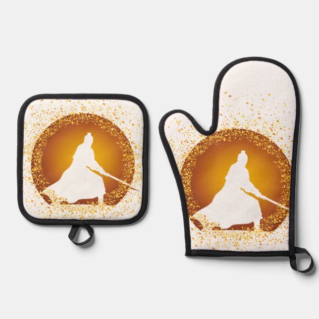 Set De Manoplas samurai (Anverso)