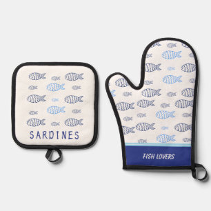 Set De Manoplas Sardinas