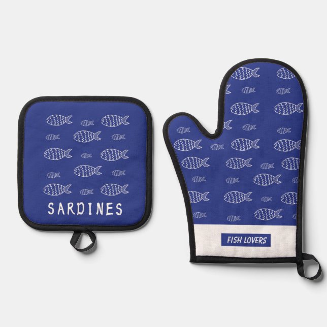 Set De Manoplas Sardinas (Anverso)