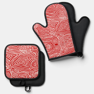 Set De Manoplas Scribbleprint