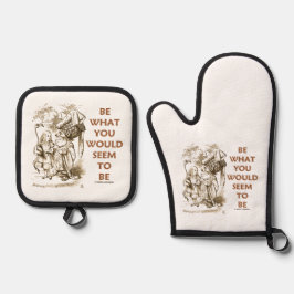 Set De Manoplas Sé Lo Que Pareces Ser Consejo De Wonderland