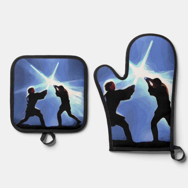 Set De Manoplas Siente la Fuerza (Anverso)
