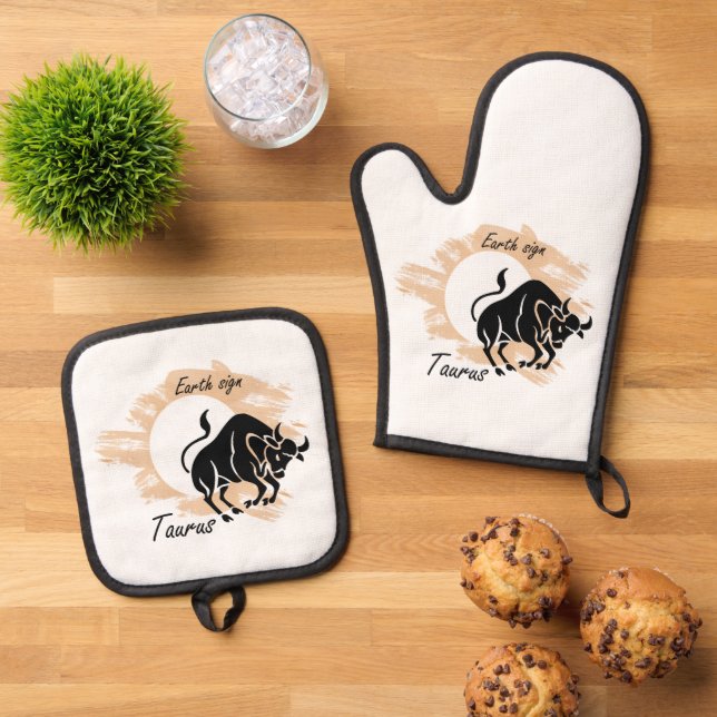 Set De Manoplas Signo zodiaco - Tauro (De arriba hacia abajo)