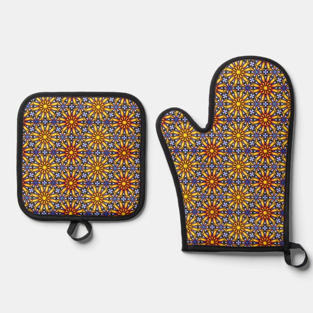 Set De Manoplas Sol celeste (Anverso)