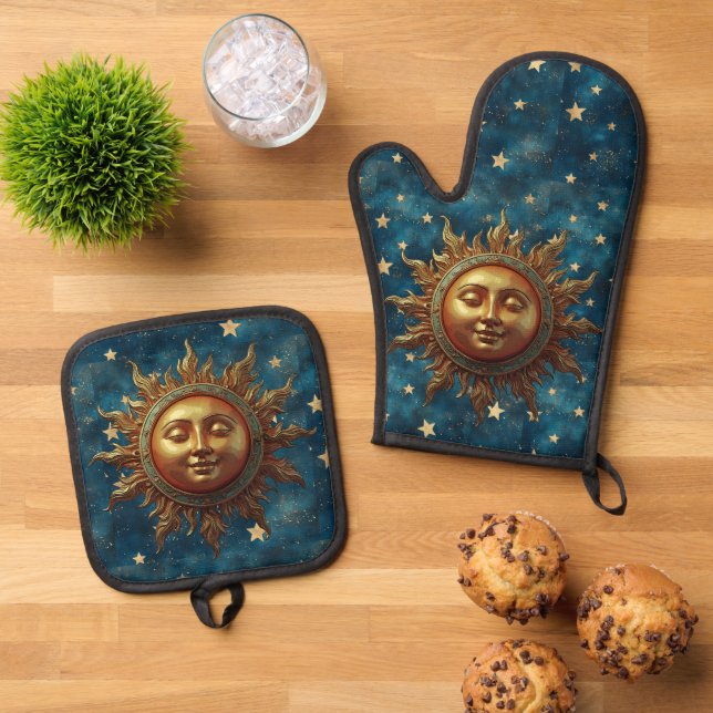 Set De Manoplas Sol Celestial (De arriba hacia abajo)