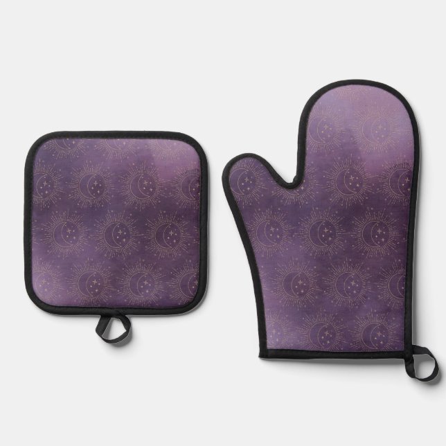 Set De Manoplas Sol y Luna (Anverso)