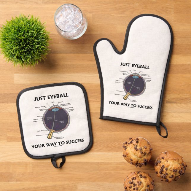 Set De Manoplas Solo Eyeball Tu Manera De Lograr El Humor De Anato (De arriba hacia abajo)