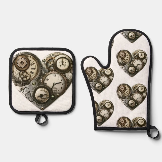 Set De Manoplas "Steampunk" (Anverso)