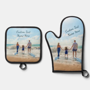 Set De Manoplas Su foto y texto Personalizado personalizado